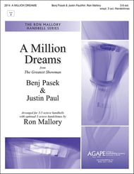 A Million Dreams Handbell sheet music cover Thumbnail